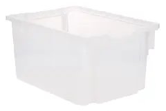 Quadro plastskuff stor transparent B32 x D43 x H23 cm