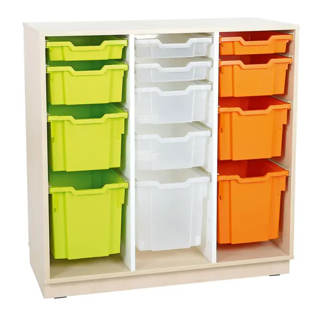 Quadro plastskuff jumbo oransje B43 x D32 x H30 cm 