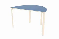 Alba akustikkbord halv oval B120 x D80 cm