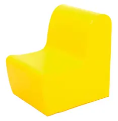 Ella foamsete gul B40 x D51 x H53 cm