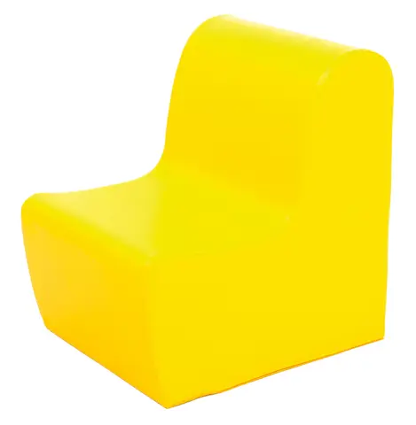 Ella foamsete gul B45 x D57 x H63 cm.