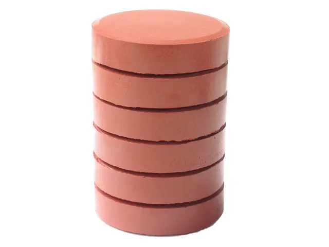 Fargeblokker XL brun Ø55 mm, 6 stk 