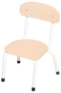 Molly stol hvit H38 cm