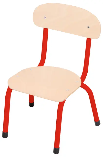 Molly stol rød H35 cm 