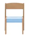 Marie stablebar stol H26 cm 11 Lysblå