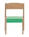 Marie stablebar stol H26 cm 03 Grønn