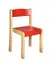 Marius stablebar stol rød H30 cm 