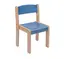 Marius stablebar stol blå H30 cm 