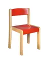 Marius stablebar stol rød H38 cm