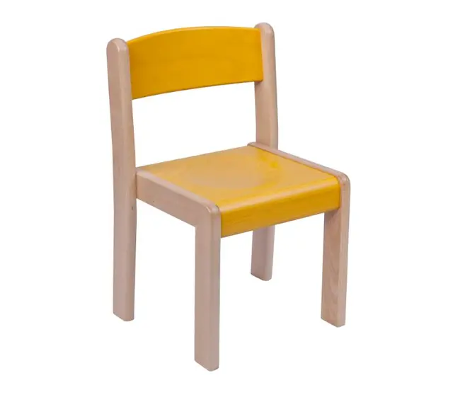 Marius stablebar stol gul H38 cm 