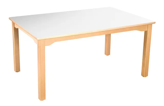 Marius laminatbord hvit B120 x D80 x H46 cm 