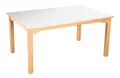 Marius laminatbord hvit B120 x D80 x H70 cm