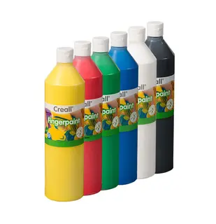 Creall fingermaling grunnpakke 6 stk x 750 ml