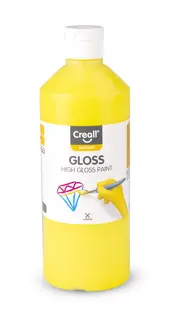 Creall gloss maling gul 500 ml
