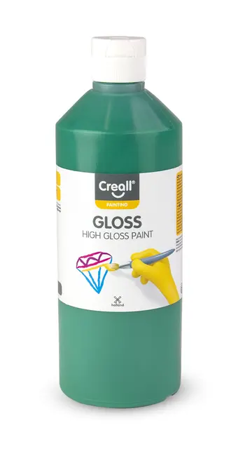 Creall gloss maling grønn 500 ml 