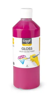 Creall gloss maling mørkrosa 500 ml