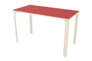 Alba akustikkbord rød 3131 B120 x D60 x H73 cm