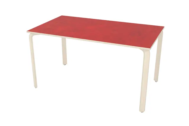 Alba akustikkbord rød 3131 B140 x D80 x H64 cm 