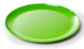 Flat tallerken lime Ø19 cm
