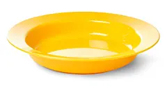 Dyp tallerken gul &#216;19 cm