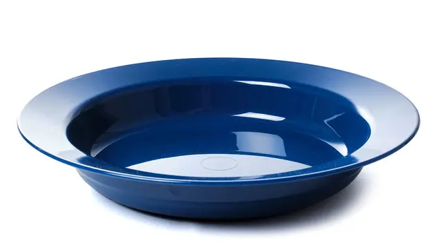 Dyp tallerken blå Ø19 cm 