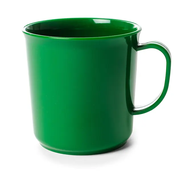 Kopp med hank grønn 20 cl 