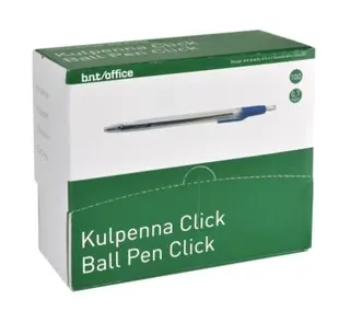 Click kulepenn blå Ø0,7 mm, 100 stk