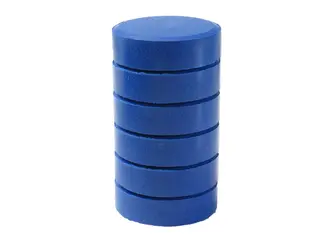 Fargeblokker junior mørkblå Ø44 mm, 6 stk