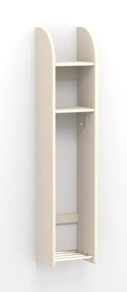 Mia vegghengt garderobe 30 1 rom B33 x D25 x H138 cm 