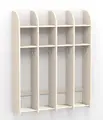 Mia vegghengt garderobe 30 4 rom B128 x D25 x H138 cm
