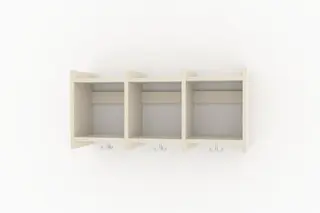 Line vegghengt garderobe 3 rom B83 x D25 x H38 cm