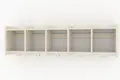 Line vegghengt garderobe 5 rom B136 x D25 x H38 cm