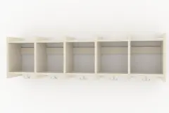 Line vegghengt garderobe 5 rom B136 x D25 x H38 cm