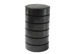 Fargeblokker junior sort &#216;44 mm, 6 stk