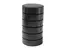 Fargeblokker junior sort &#216;44 mm, 6 stk