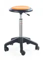 Micro polstret pedagogstol oransje H52-71 cm