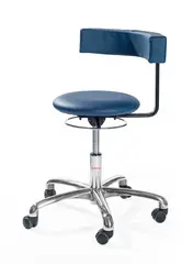 Saturn stol bl&#229; H38-51 cm