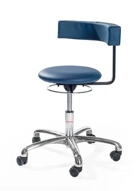 Saturn stol blå H38-51 cm 