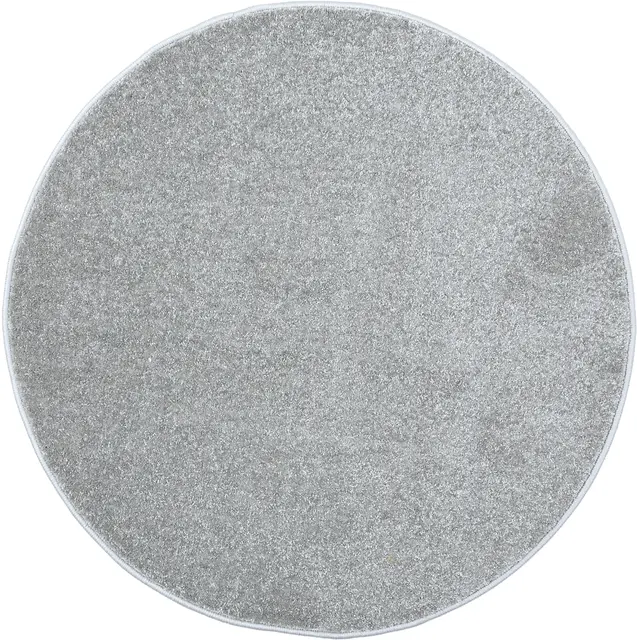 Teppe Grå Ø140 cm 