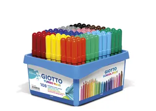 Giotto Turbo Maxi barnetusjer 108 stk