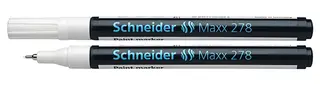 Schneider Maxx 278 dekorasjonspenn hvit 0,8 mm