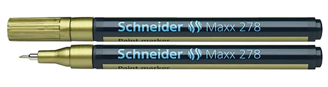 Schneider Maxx 278 dekorasjonspenn gull 0,8 mm 