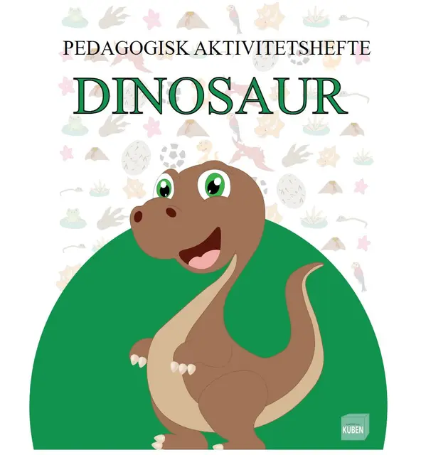 Barnehagekuben banner dinosaur 