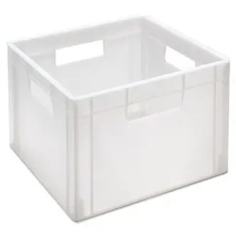 Lekekasse hvit B36 x D36 x H24,5 cm 