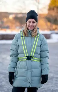 Reflekssele gul One Size, S-XXL