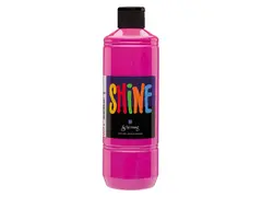 Shine akrylmaling rosa 500 ml