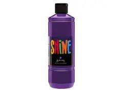 Shine akrylmaling lilla 500 ml