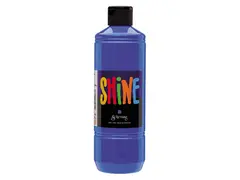 Shine akrylmaling blandeblå 500 ml