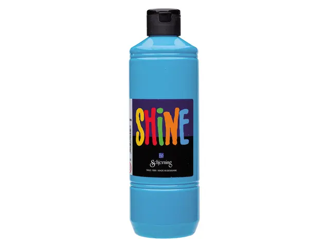 Shine akrylmaling turkis 500 ml 