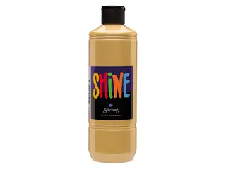 Shine akrylmaling gull 500 ml